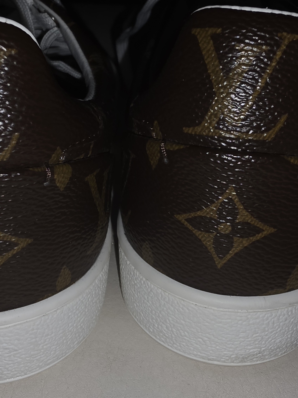 Louis Vuitton Brown Monogram Low-Top Sneakers